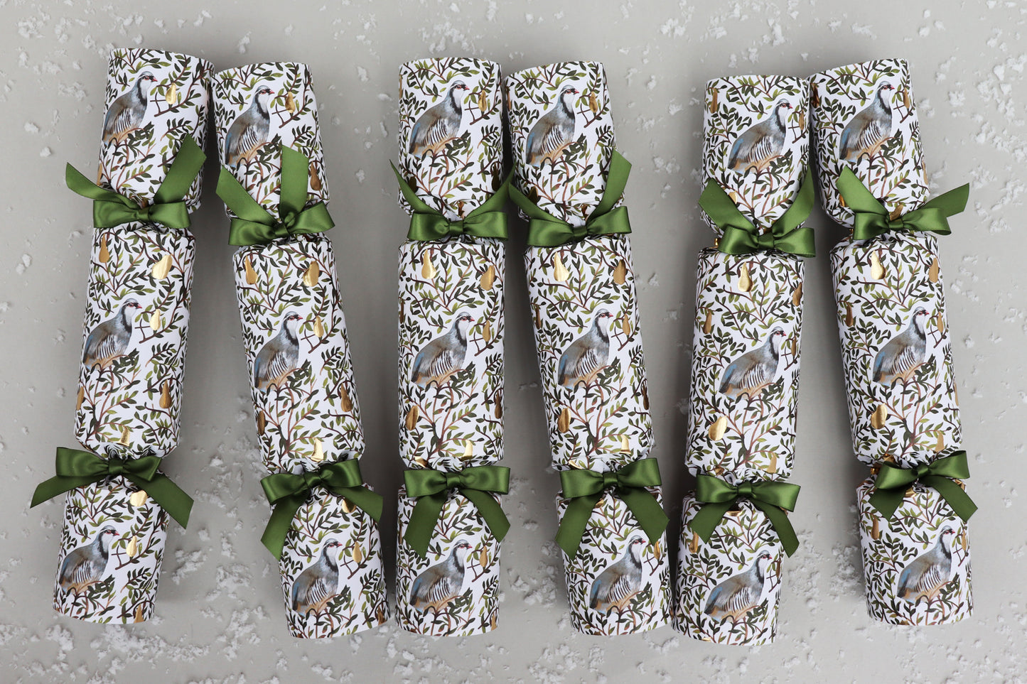 catering christmas crackers partridge